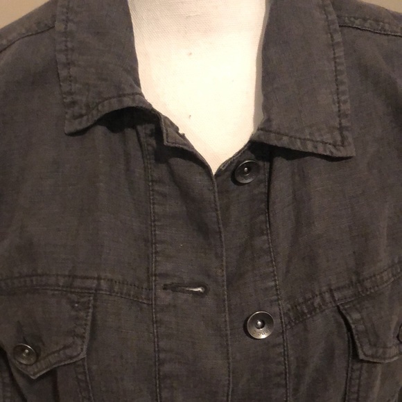 Splendid collection linen blend jean jacket - Picture 4 of 11